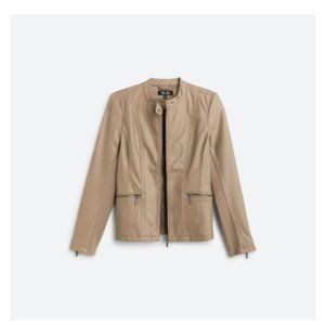 Never Worn Faux Leather Jacket